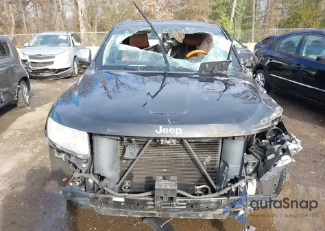 2013 Jeep Grand Cherokee Overland z USA, uszkodzony, nr VIN 1C4RJFCT0DC655602